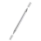 Універсальний стилус ручка для смартфонів та планшетів сріблястий