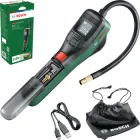 Автомобільний насос Bosch EasyPump акумуляторний з французьким клапаном, голкою для м’яча, адаптером об’єму, USB-кабелем та текстильною сумкою (0603947000)