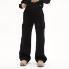 Палаццо-карго теплі для дівчинки GBI Teens BRTD-24-1 Чорний на зріст 140 (14160)