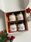 Набір ароматичних свічок Julia's Candle Різдвяна Ніч 4шт (6641058967014)