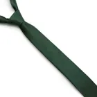 Галстук Gofin вузький смарагдовий однотонний FGN-18
