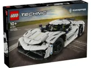 Конструктор LEGO Technic Koenigsegg Jesko Absolut — білий гіперкар 801 деталь (42184)