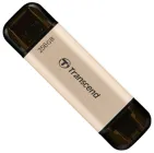 Флеш пам'ять USB Transcend JetFlash 930C 256GB USB 3.2 Gen1 + Type-C Gold-Black (TS256GJF930C)