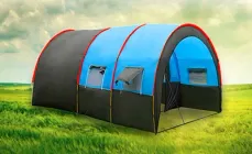 Намет альтанка туристична кемпінгова Shark 2790 тунельний тент на 8 чоловік