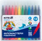 Фломастери-пензлики Kite Creative 12 кольорів (K-1150)