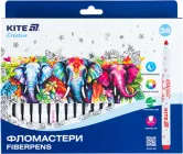 Фломастери Kite Creative Superwashable 36 кольорів (K-1154)