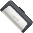 Флеш пам'ять USB SanDisk Ultra Dual 32GB USB 3.1 + Type-C Silver/Black (SDDDC2-032G-G46)