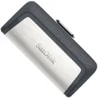 Флеш пам'ять USB SanDisk Ultra Dual 128GB USB 3.1 + Type-C Silver/Black (SDDDC2-128G-G46)