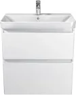 Тумба універсальна МОЙДОДИР Палермо 70-U з умивальником Vivace 70 біла
