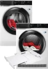 Пральна машина AEG LFR73144OU + Сушильний автомат AEG TR838P4U + Монтажний комплект з висувною полицею AEG Electrolux A1WYHSK1 (комплект)