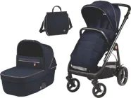 Коляска 2 в 1 Peg-Perego Veloce Blue Shine Синя (PACK-VEL2100000017)