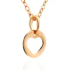 Золотий кулон Серце (з7290)