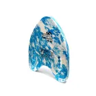 А-подібна дошка для плавання Water Element EVA від CONQUEST синьо-біла 43x28 см з прорізами для рук універсальна для тренувань у воді