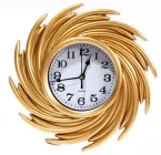 Настінний годинник Zeus Gold 25*25 см (30240701-12)
