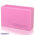 Блок для йоги (йога блок, цегла для йоги) EasyFit рожевий