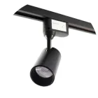 Трековий LED світильник 25 W VELMAX з металевим корпусом 4100 K чорний IP20 V-TR