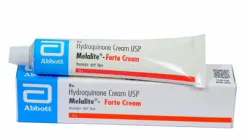 Пігментний Відбілюючий Крем з Гідрохіноном 4% 30 грам | Abbott Hydroquinone Cream USP Melalite Forte | Expigment | Мелаліт