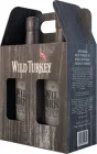 Подарунковий набір Віскі Wild Turkey 81 0.7 л 40.5% х 2 шт. у подарунковій упаковці (4820180020317)