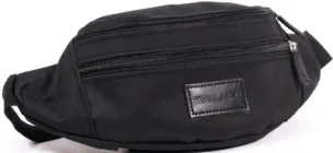 Сумка на пояс-бананка 25х10х7 см Wallaby Чорний 000159178