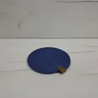 Підставки під чашку з бавовняного шнура синій