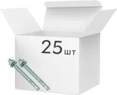 Анкер клиновий snapt гайка, цинк білий М8x115 25 шт (04012405432)