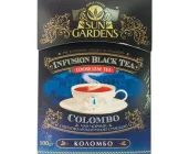 Чай Sun Gardens Colombo чорний із зеленим з кардамоном та бергамотом 100 г
