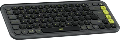Клавіатура бездротова Logitech POP Icon Keys Wireless Graphite (920-013157)