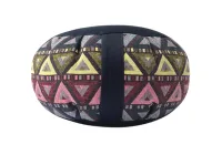 Подушка для медитації Дзафу Геометрія RAO 31х31х16 см морський темно-синій