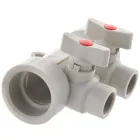 Колектор 2- way з кульовими кранами (40x20) PPR KOER K0169.PRO (KP0219)