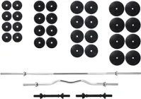 Набір RN-Sport штанги з гантелями 4 грифи + 150 кг дисків (150x4gr)