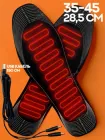 Устілки з підігрівом heating insoles 28,5 см, р 35-45 - Устілки електричні USB, універсальний розмір, для будь-якого взуття