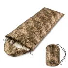 Спальний мішок ковдра з капюшоном Champion до -7С 195 см Камуфляж 461-L