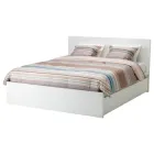 Кровать з 4-ма шухлядами MALM IKEA 399.316.09 білий 140х200