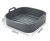 Силіконова форма для аерогрилю мультипечі ребриста 19 см