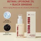 Антивікова сироватка з ретиналем Ksecret K-Secret Seoul 1988 Serum Retinal Liposome 2% Black Ginseng 30ml