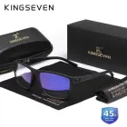 Окуляри комп'ютерні Blue Blocker 45% для чоловіків і жінок KINGSEVEN 755 Black F1