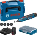 Акумуляторна бормашина Bosch Professional GRO 12V-35 кейс L-boxx із зарядним пристроєм і 2 акумуляторами 2.0Ah (06019C5001)