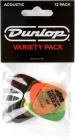 Набір медіаторів Dunlop PVP112 Acoustic Guitar Variety Pack 12 шт (R125950)