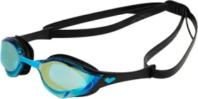 Окуляри для плавання Arena Cobra Edge Swipe Mirror (006870-110) Уні OSFM Чорно-бірюзові (3468337081241)