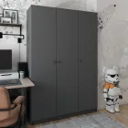 Шафа для одягу Doros Промо Графіт 135х48х204 см
