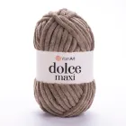 Пряжа для в'язання YarnArt Dolce Maxi 754 Кава з молоком