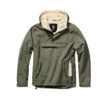 Анорак на хутрі Brandit Windbreaker Sherpa L Олива (3173.1.L)