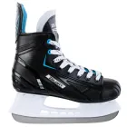 Коньки хокейні PVC Zelart Z-5848 (р-р 41, лезо-сталь, чорний)