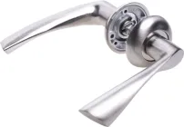 Дверна ручка на розетці Astex AT - Cornu rose BN Нікель