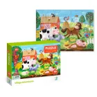 Пазл Картонний Для Дітей Dodo "Сільські Пригоди" 60 деталей