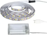 Світлодіодна стрічка 20 діодів живлення від провода USB 3 АА батарейок