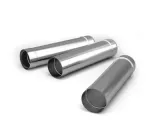 Труба оцинкована діаметр 90мм, довжина 1м