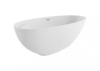 Ванна акрилова Polimat KIVI біла 165 x 75 см з ніжками