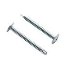 Саморіз з прес-шайбою зі свердлом 4,2*51мм цинк білий 100шт/уп APRO