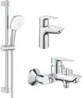 Набір змішувачів GROHE BauEdge New UA123365S1 (23330001+23605001+26748003)